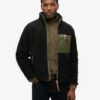 Vintage Retro Borg Fleece-Jacke Vintage Retro Borg Fleece-Jacke