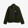 Vintage Retro Borg Fleece-Jacke Vintage Retro Borg Fleece-Jacke