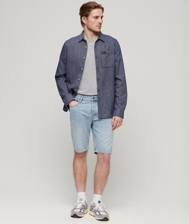 Vintage-Shorts in gerader Passform Vintage-Shorts in gerader Passform