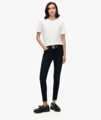 Vintage-Skinny-Jeans aus Organic Cotton mit mittlerer Leibhöhe Vintage-Skinny-Jeans aus Organic Cotton mit mittlerer Leibhöhe