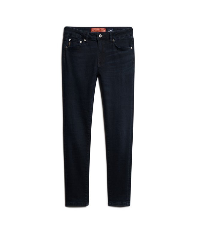 Vintage-Skinny-Jeans aus Organic Cotton mit mittlerer Leibhöhe Vintage-Skinny-Jeans aus Organic Cotton mit mittlerer Leibhöhe
