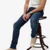 Vintage Slim Straight Jeans aus Organic Cotton