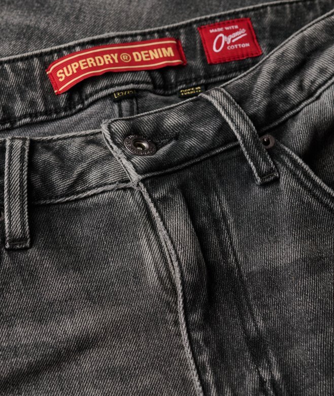 Vintage Slim Straight Jeans aus Organic Cotton Vintage Slim Straight Jeans aus Organic Cotton