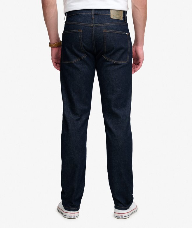 Vintage Slim Straight Jeans aus Organic Cotton Vintage Slim Straight Jeans aus Organic Cotton
