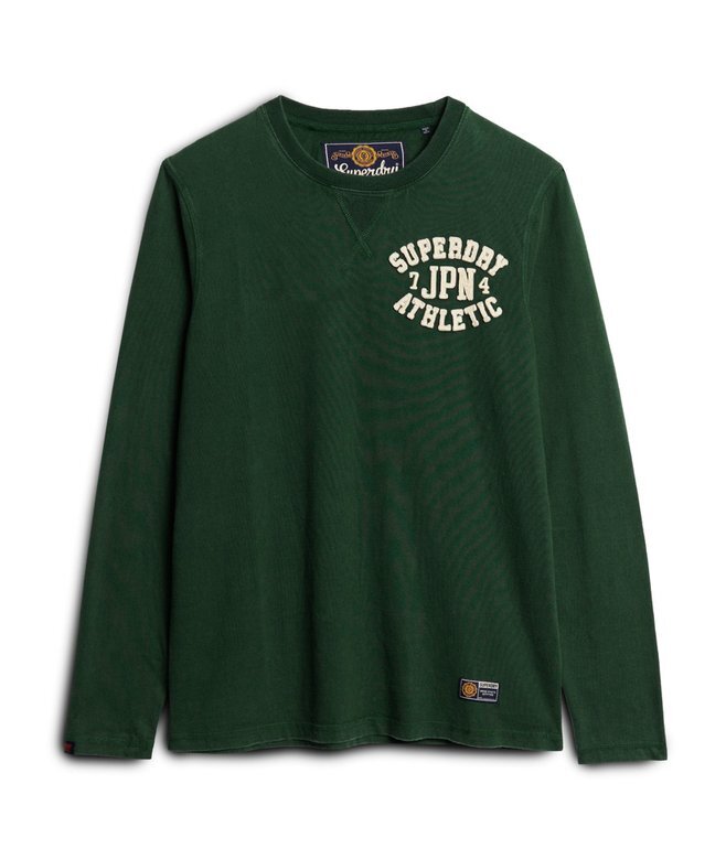 Vintage-Sport-Oberteil mit Langarm Vintage-Sport-Oberteil mit Langarm