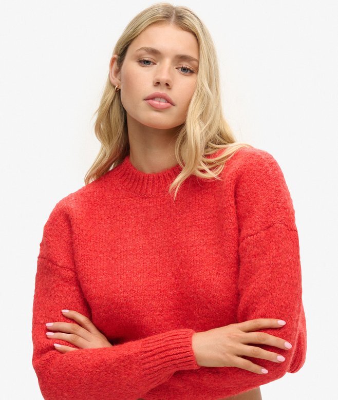Vintage-Strickpullover mit Struktur Vintage-Strickpullover mit Struktur