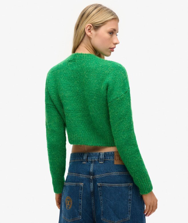 Vintage-Strickpullover mit Struktur Vintage-Strickpullover mit Struktur
