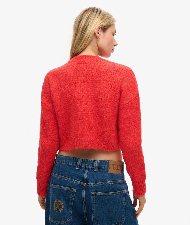 Vintage-Strickpullover mit Struktur Vintage-Strickpullover mit Struktur