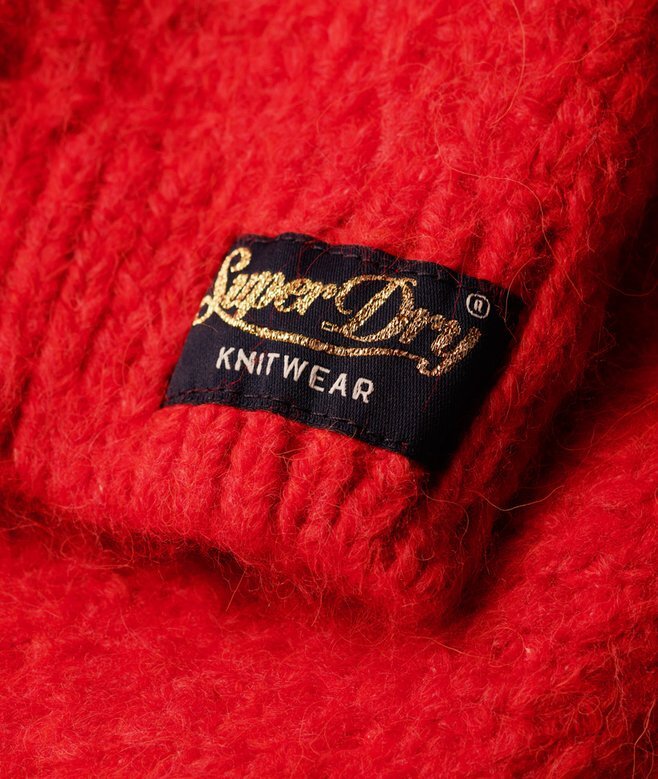 Vintage-Strickpullover mit Struktur Vintage-Strickpullover mit Struktur