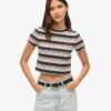 Vintage Stripe Crop T-Shirt Vintage Stripe Crop T-Shirt