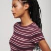 Vintage Stripe Crop T-Shirt Vintage Stripe Crop T-Shirt