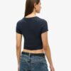 Vintage Stripe Crop T-Shirt