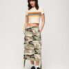 Vintage Stripe Crop T-Shirt