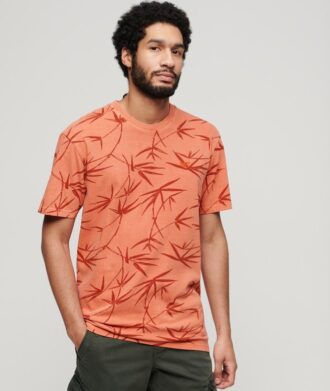 Vintage-T-Shirt mit Überfärbung