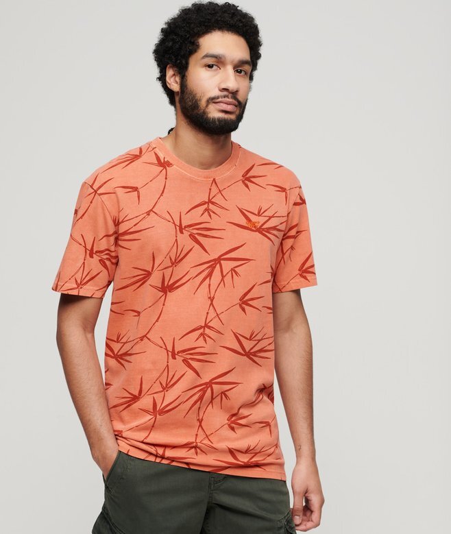 Vintage-T-Shirt mit Überfärbung Vintage-T-Shirt mit Überfärbung