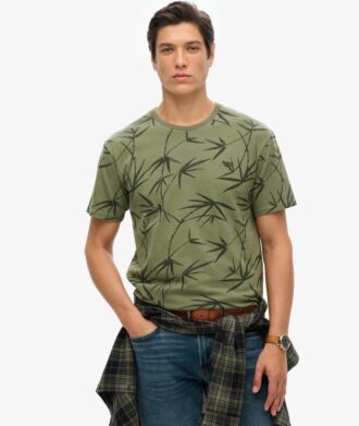 Vintage-T-Shirt mit Überfärbung