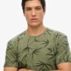 Vintage-T-Shirt mit Überfärbung