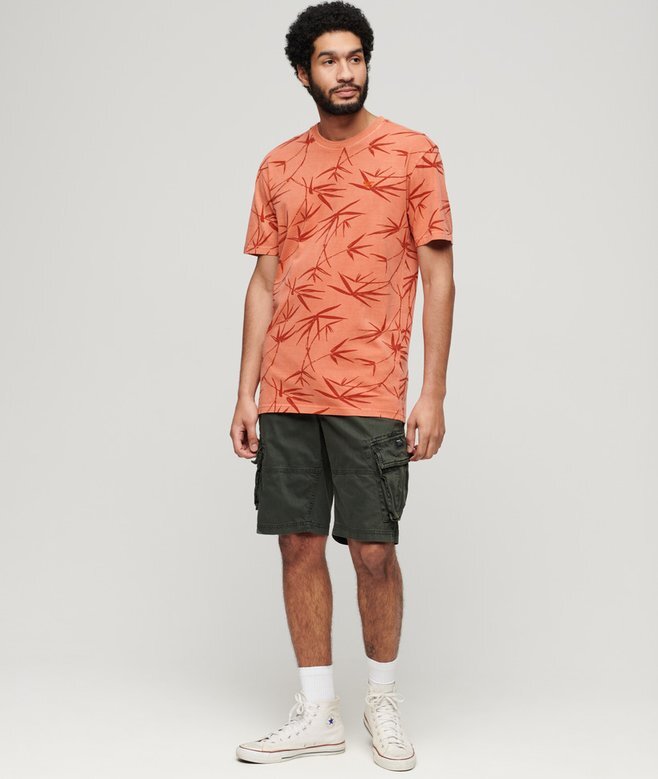 Vintage-T-Shirt mit Überfärbung Vintage-T-Shirt mit Überfärbung