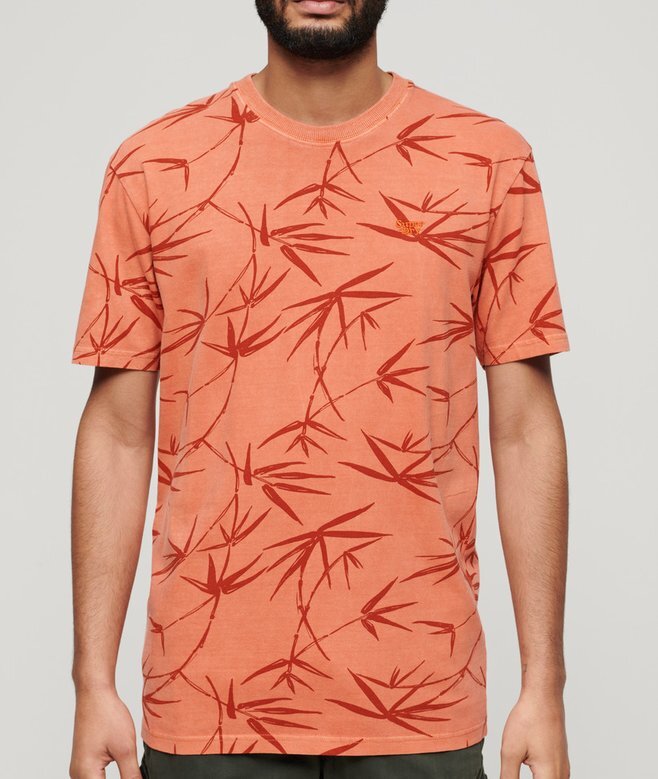 Vintage-T-Shirt mit Überfärbung Vintage-T-Shirt mit Überfärbung