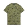 Vintage-T-Shirt mit Überfärbung