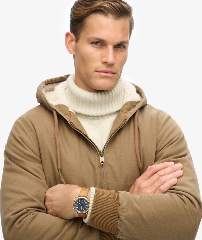 Vintage-Workwear-Hooded-Bomberjacke Vintage-Workwear-Hooded-Bomberjacke