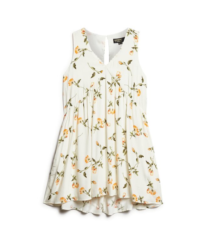 Voluminöses, ärmelloses Kleid Voluminöses, ärmelloses Kleid