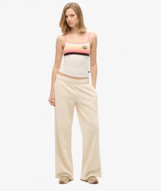 Wash Jogginghose mit weitem Bein