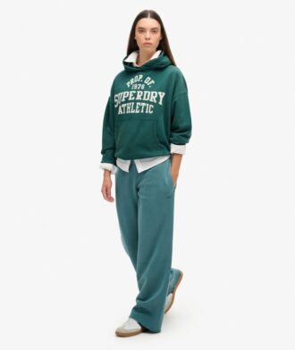 Wash Jogginghose mit weitem Bein
