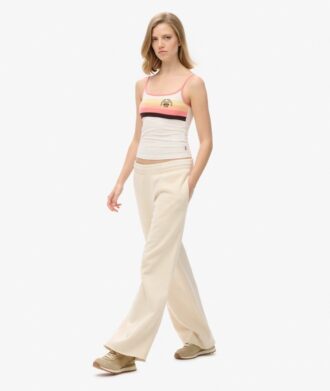 Wash Jogginghose mit weitem Bein