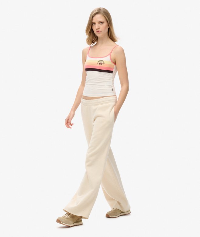Wash Jogginghose mit weitem Bein Wash Jogginghose mit weitem Bein
