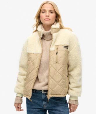 Workwear Sherpa-Fleece-Hybridjacke