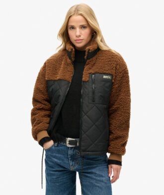 Workwear Sherpa-Fleece-Hybridjacke