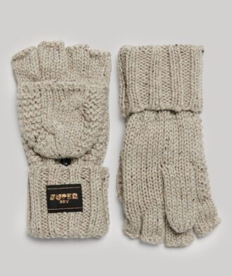 Zopfmuster-Handschuhe