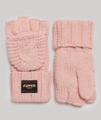 Zopfmuster-Handschuhe