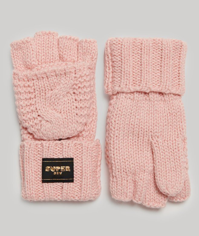 Zopfmuster-Handschuhe Zopfmuster-Handschuhe