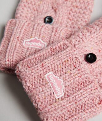 Zopfmuster-Handschuhe