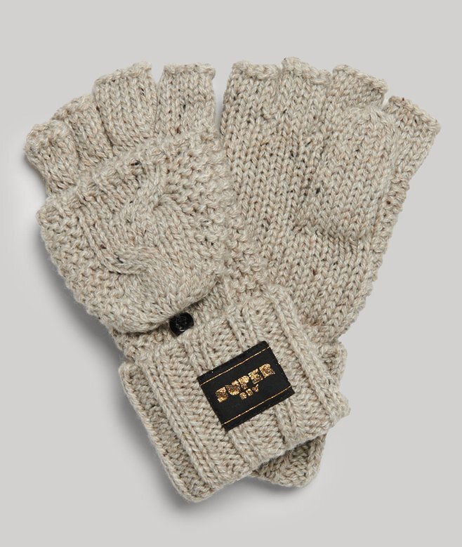 Zopfmuster-Handschuhe Zopfmuster-Handschuhe